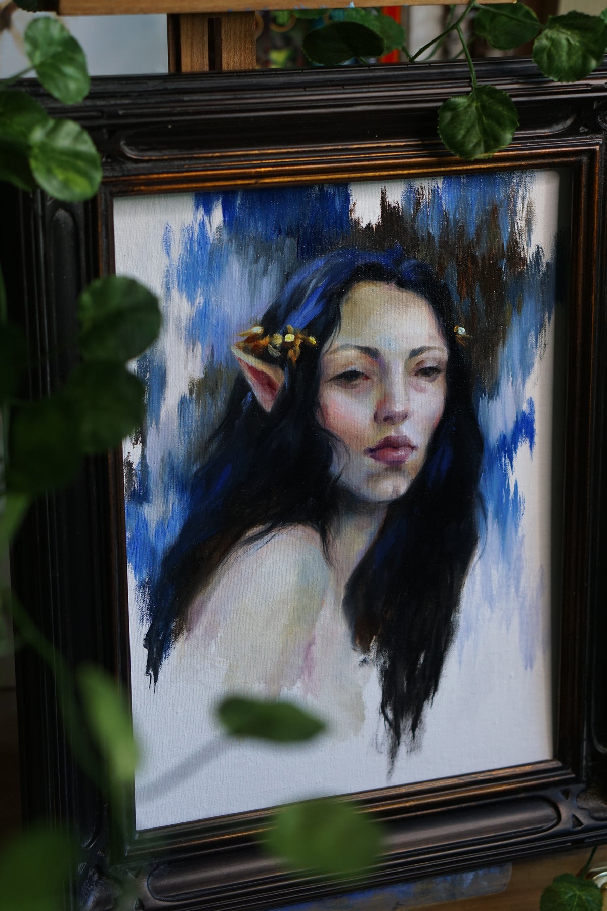 The Night Nymph - (Discounted Bent Canvas) Original Painting
