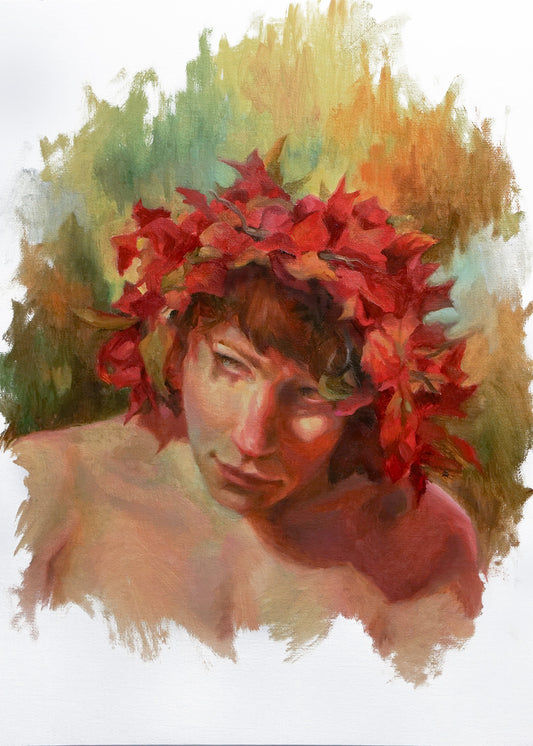 Autumn's Secret - Art Print (Autumn Elf)