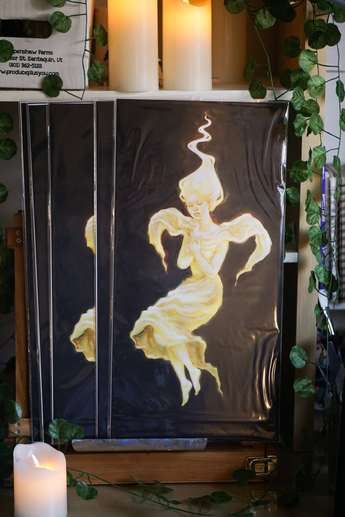 Giclee Print, Large (10x20 in), In The Light of The Comforter