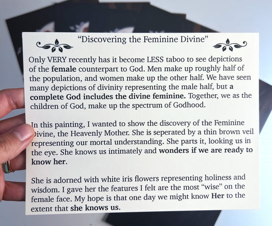 Discovering the Feminine Divine Print - (3.5x7 & 5x10)