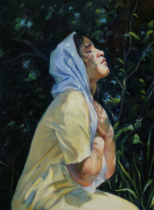 Leaving Bountiful - CANVAS Giclee Print (12 x 16 inches)